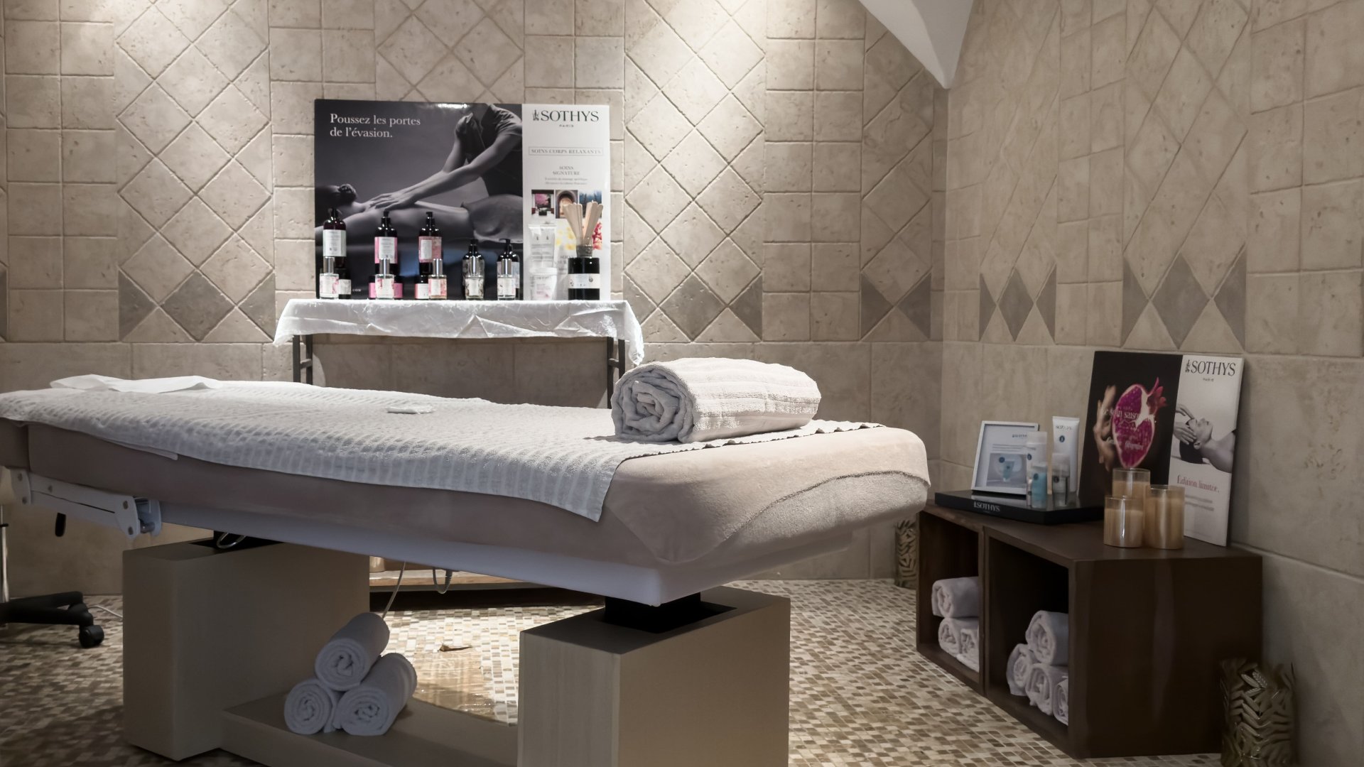 Cabine soin massage Spa Ostella Bastia Corse